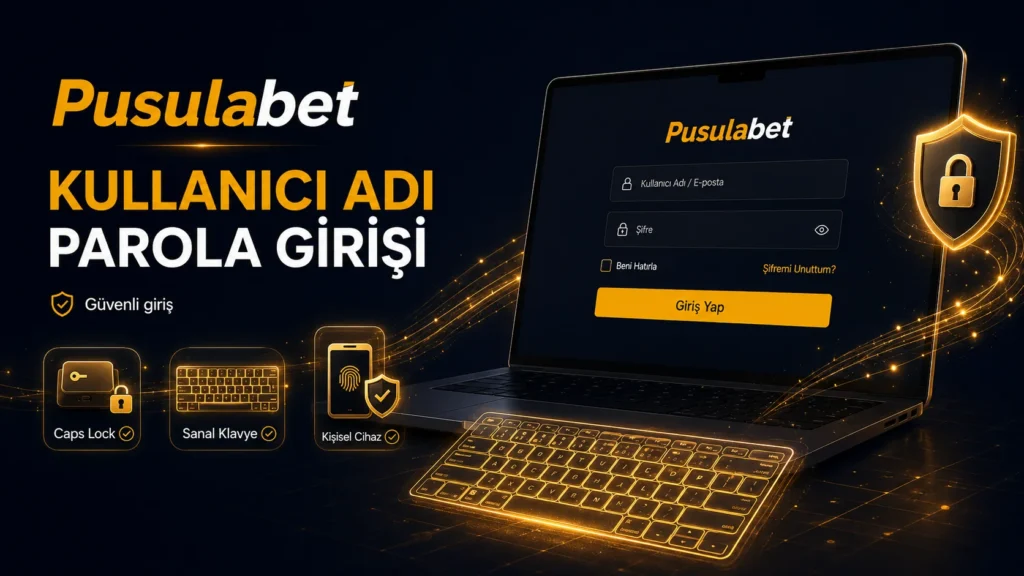 Kullanıcı Adınızı ve Parolanızı Girin