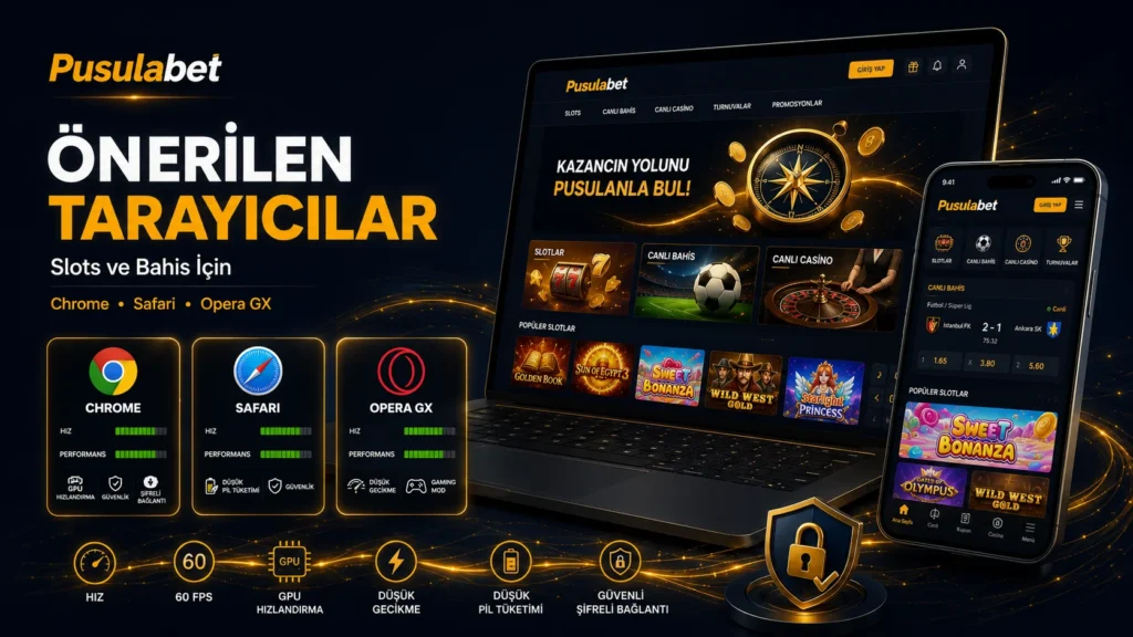 Slots, slotlar ve bahis İçin Önerilen Tarayıcıları Seçin online, çevrimiçi